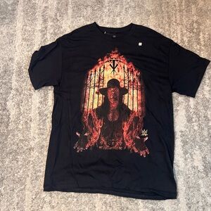 WWE The Undertaker T Shirt Large Black Hells Gate New Without Tags WWE Legends